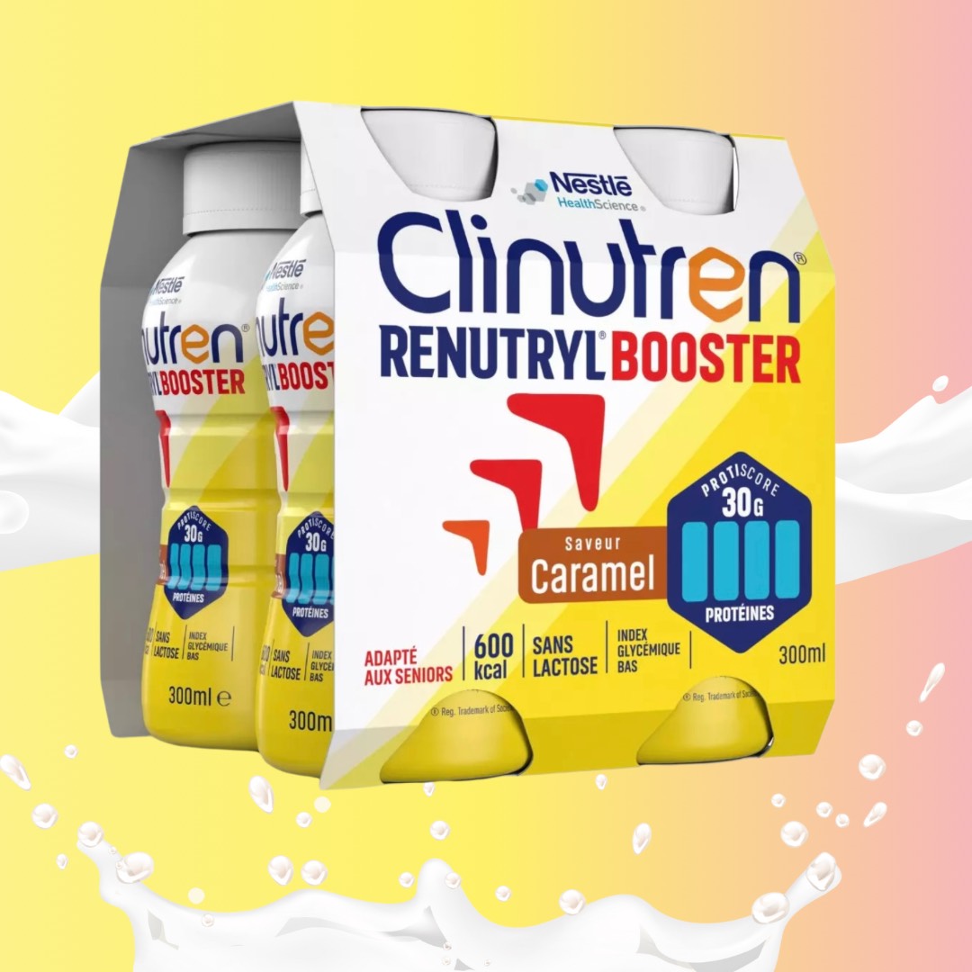 Clinutren® Renutryl Booster saveur Caramel