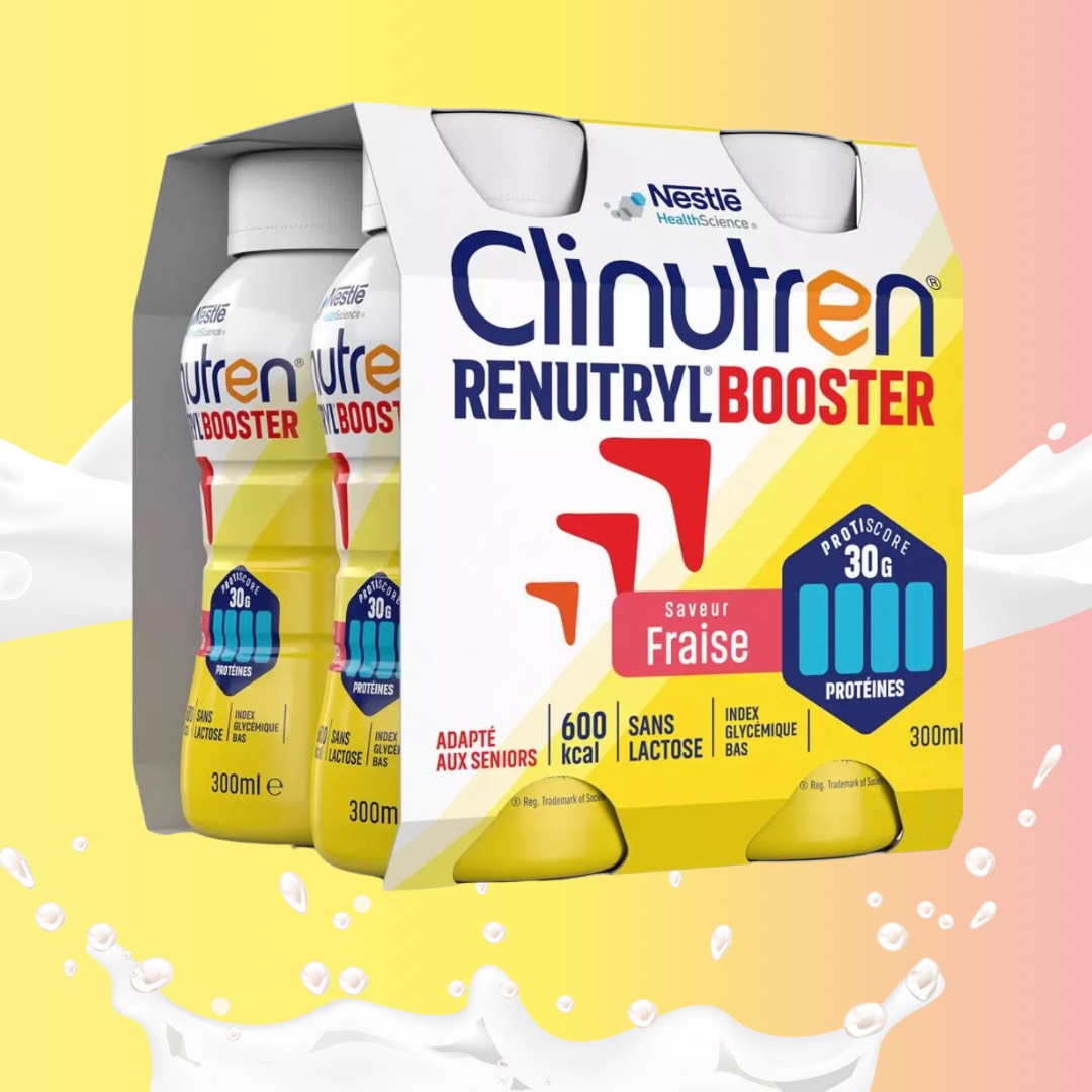 Clinutren® Renutryl Booster saveur Fraise